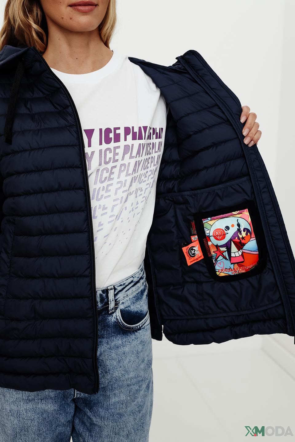 Куртка Frieda and Freddies стеганая синяя