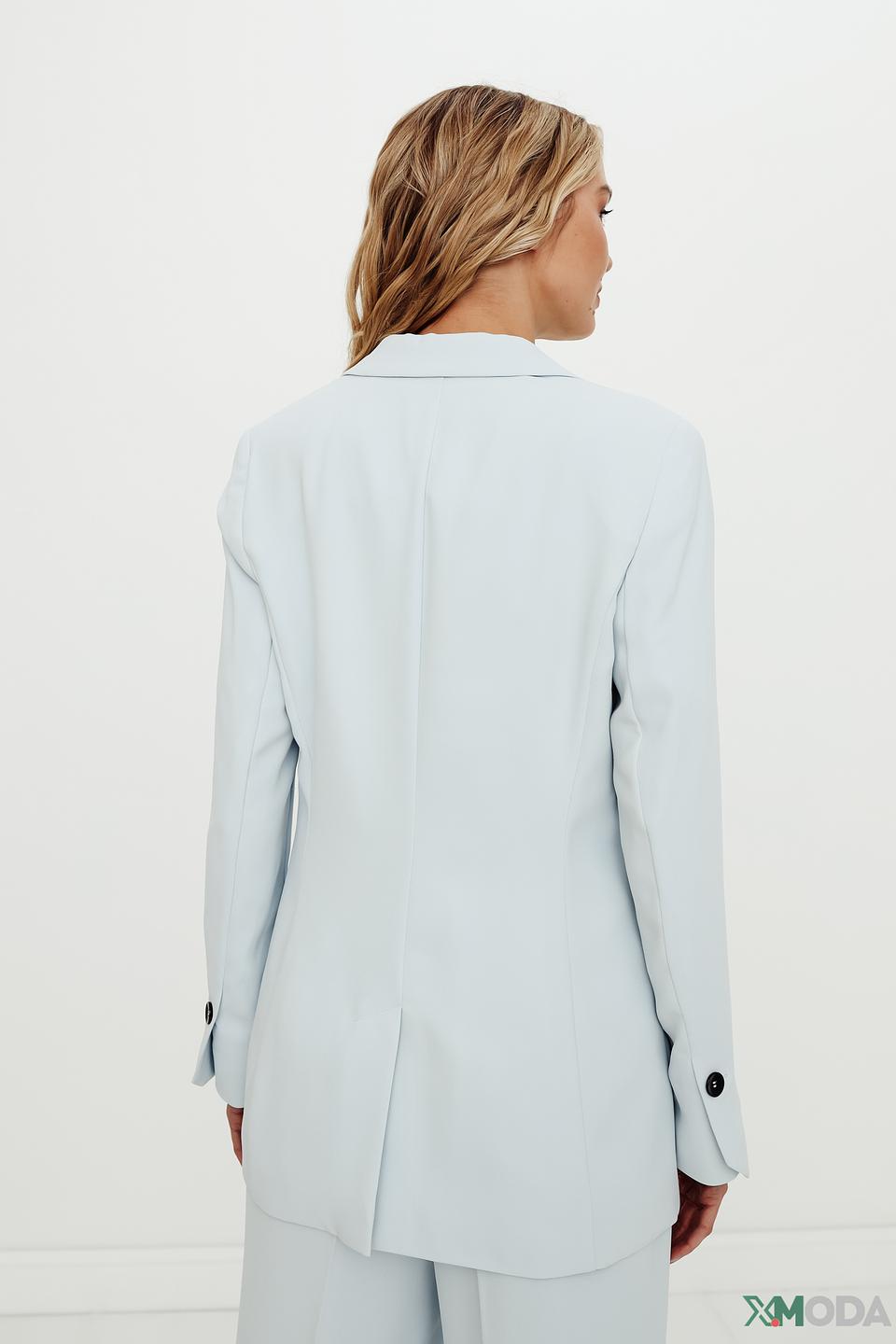 Жакет Taifun голубой приталенный