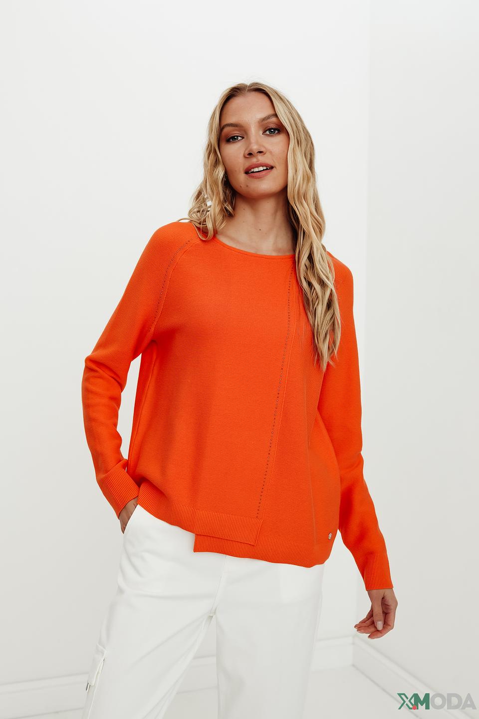 Пуловер Monari оранжевый