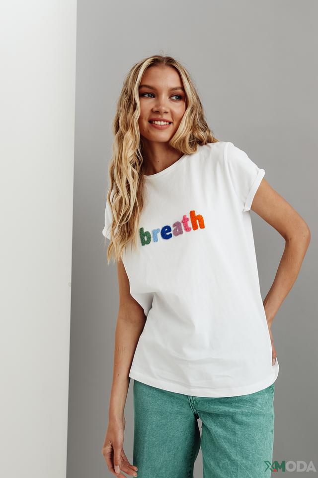 Футболка i Blues женская с принтом