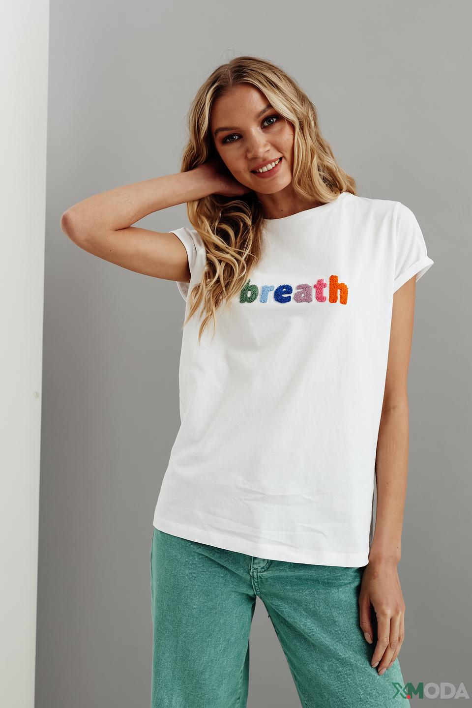 Футболка i Blues женская с принтом