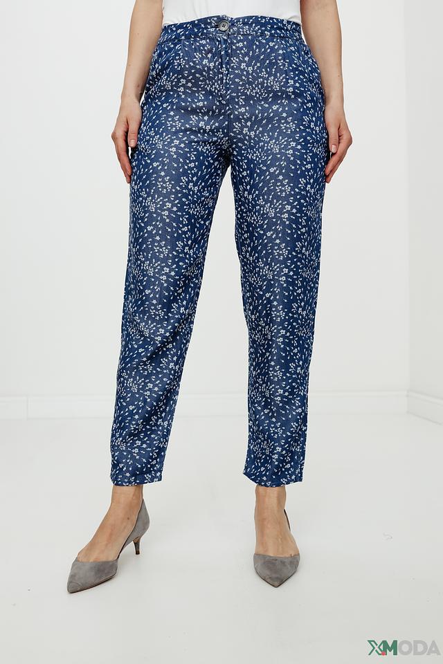 Брюки Pezzo с цветочным принтом