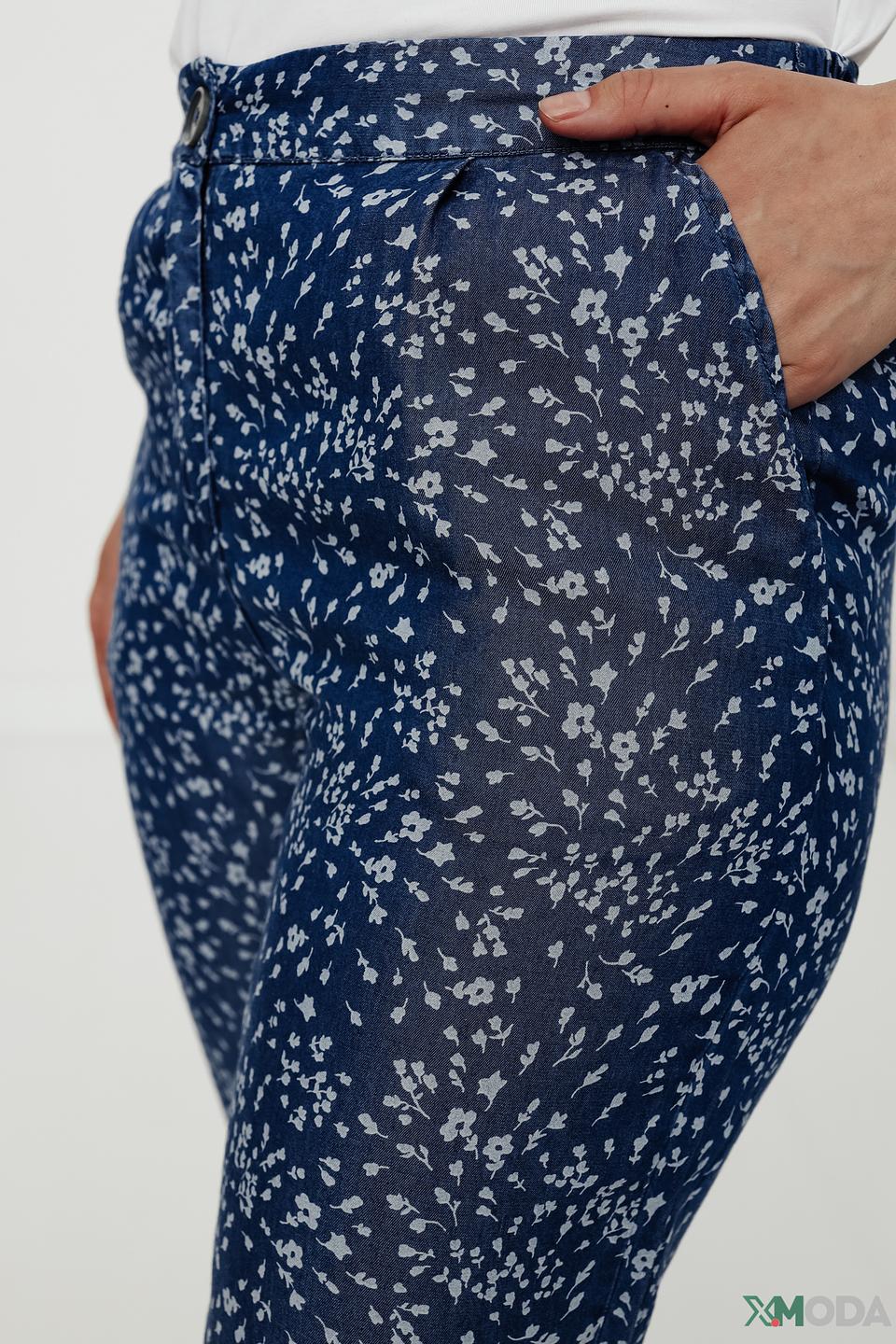 Брюки Pezzo с цветочным принтом