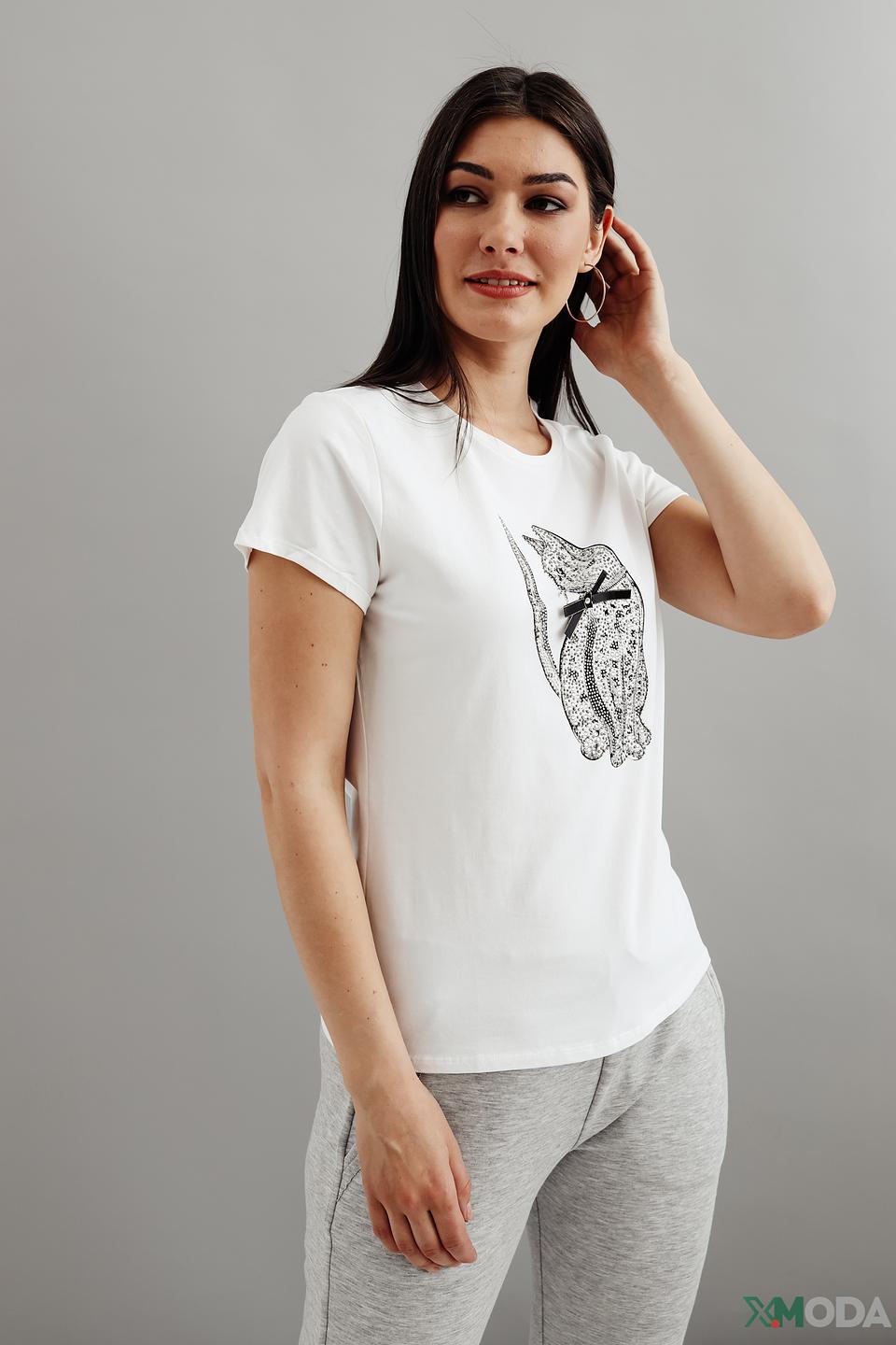 Футболка Pezzo с котиком