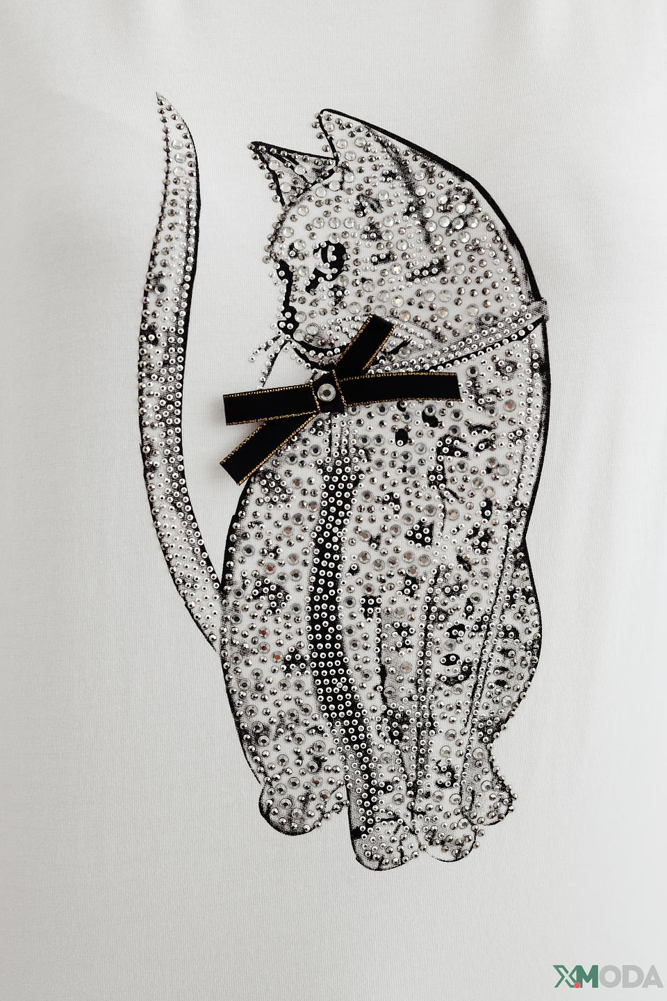 Футболка Pezzo с котиком