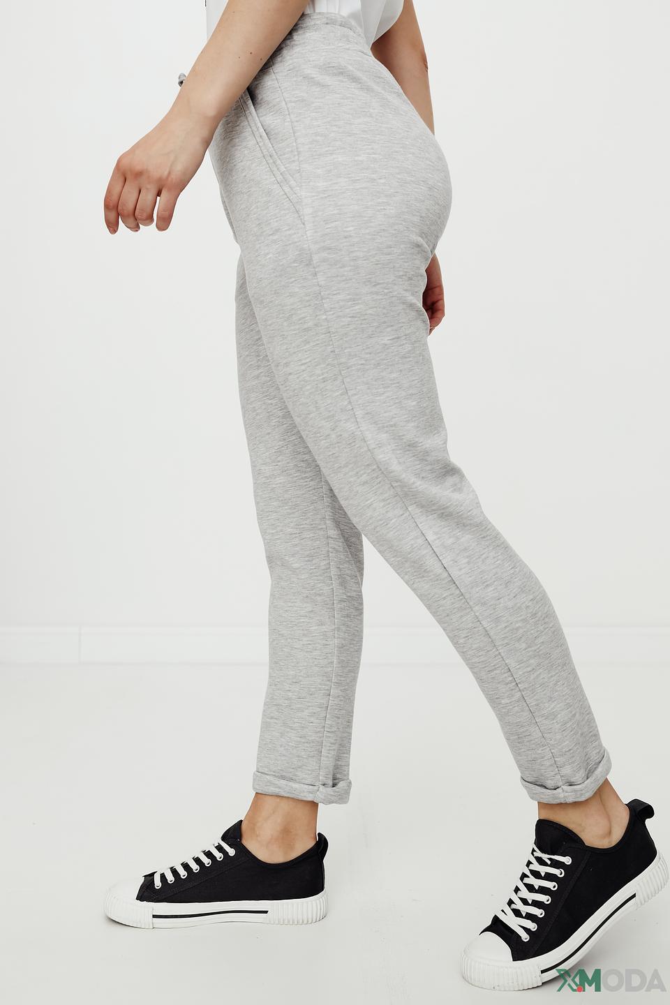 Брюки трикотажные Pezzo серые