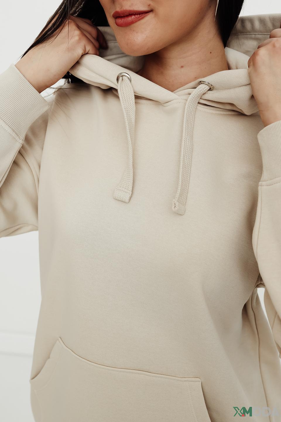 Платье Tom Tailor бежевое оверсайз