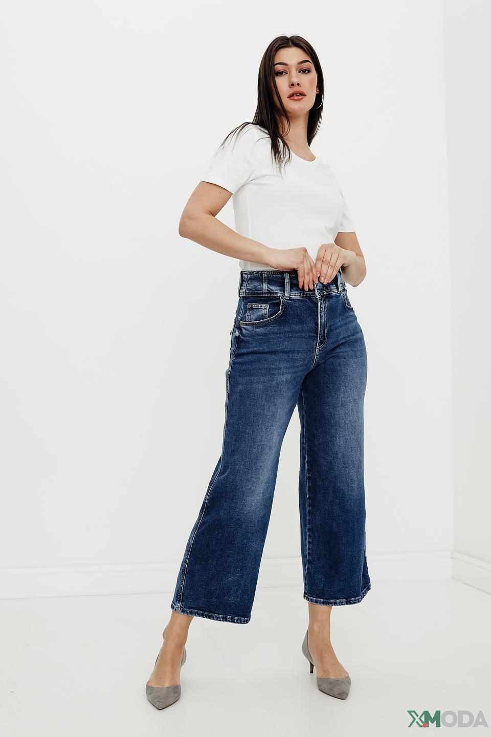 Джинсы MAC кюлоты indigo