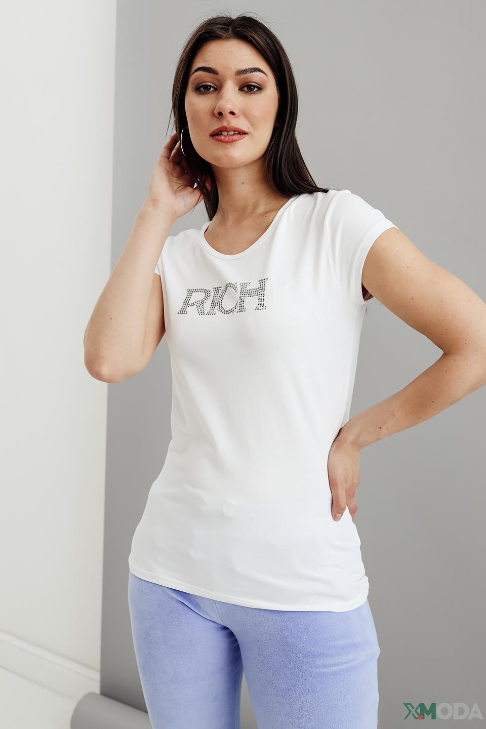 Футболка Pezzo с логотипом RICH