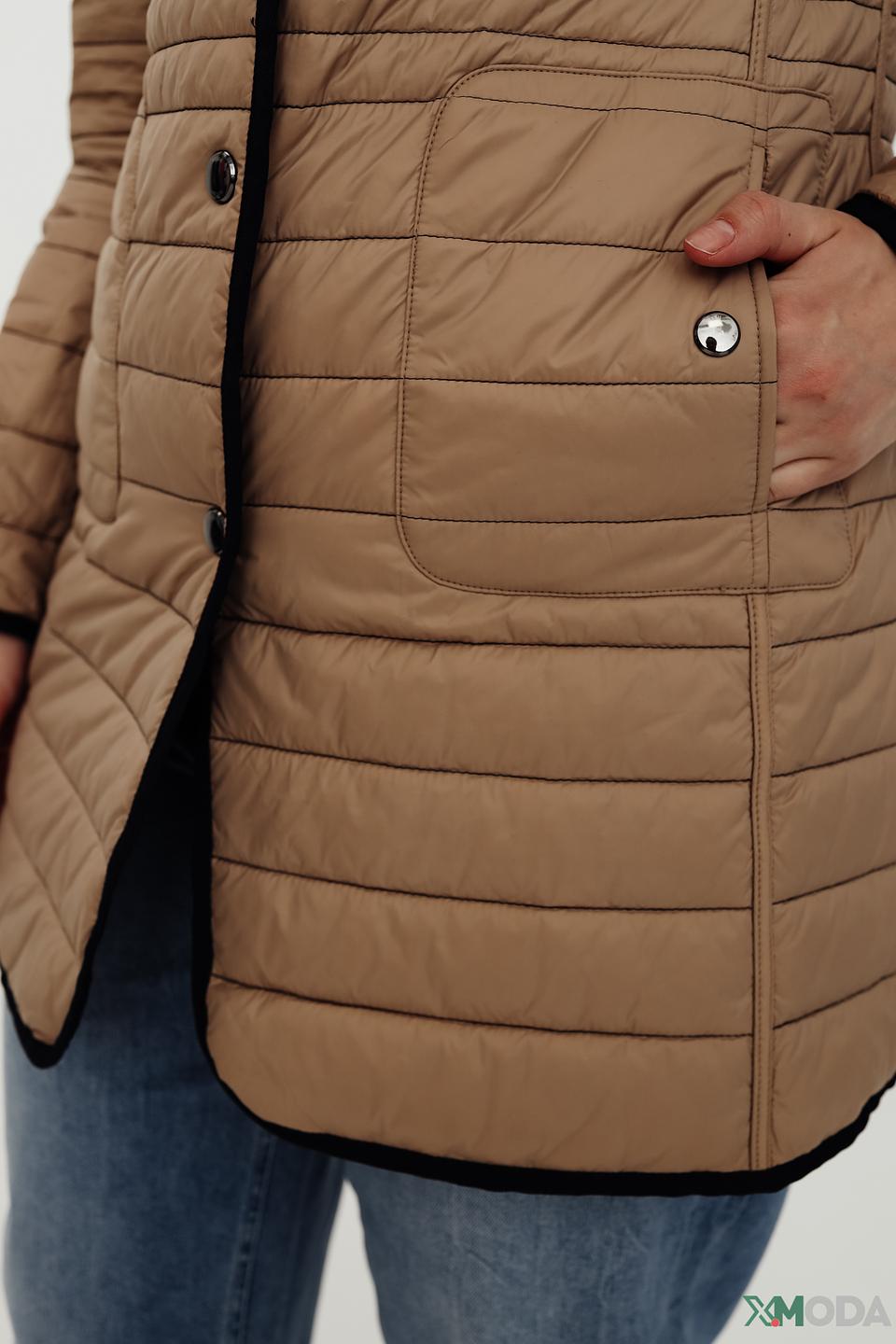 Пальто Heyer стеганое чёрное