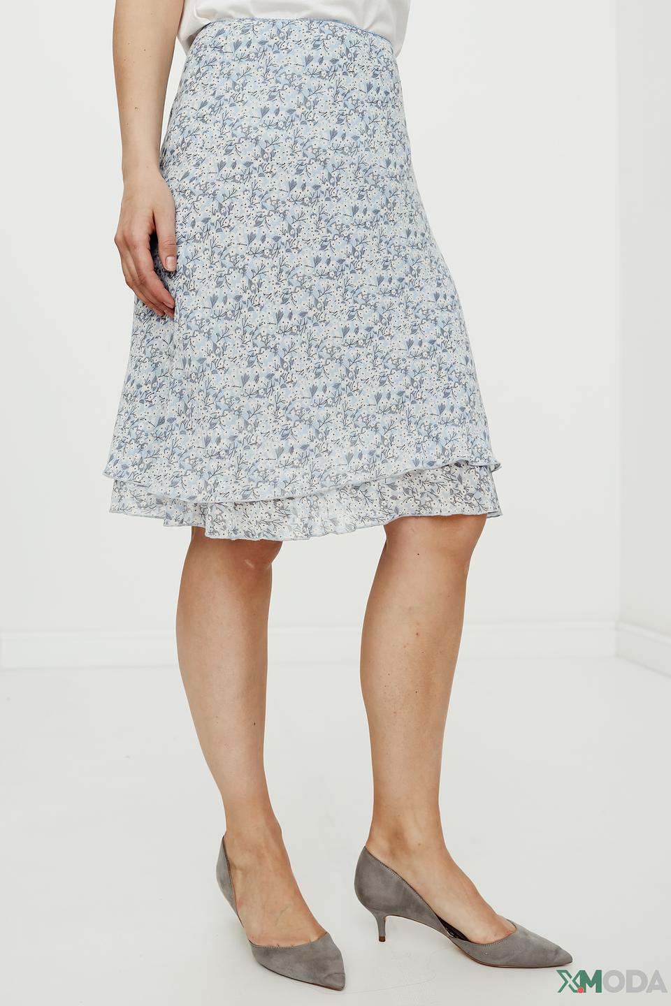 Юбка Pezzo с цветочным принтом