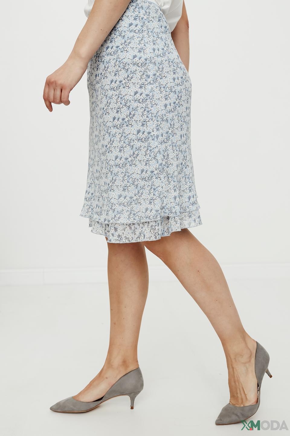 Юбка Pezzo с цветочным принтом