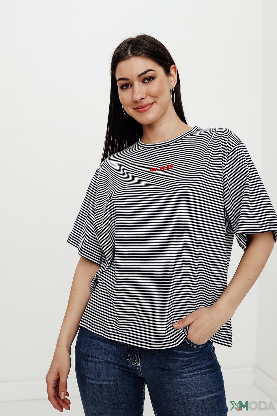Футболка Ice Play полоска женская
