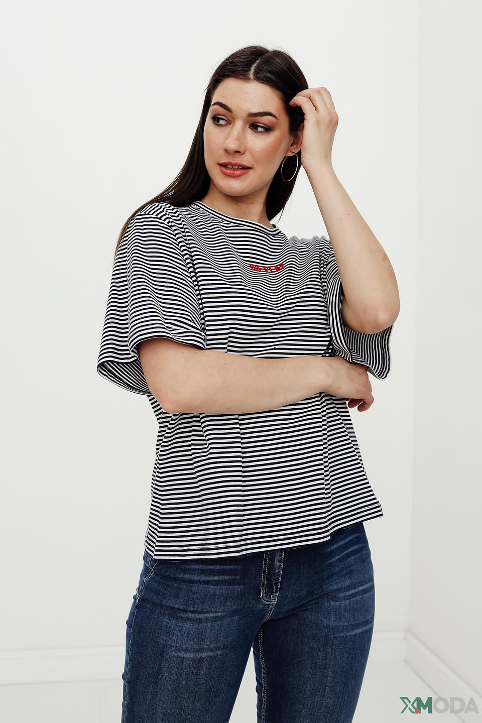 Футболка Ice Play полоска женская