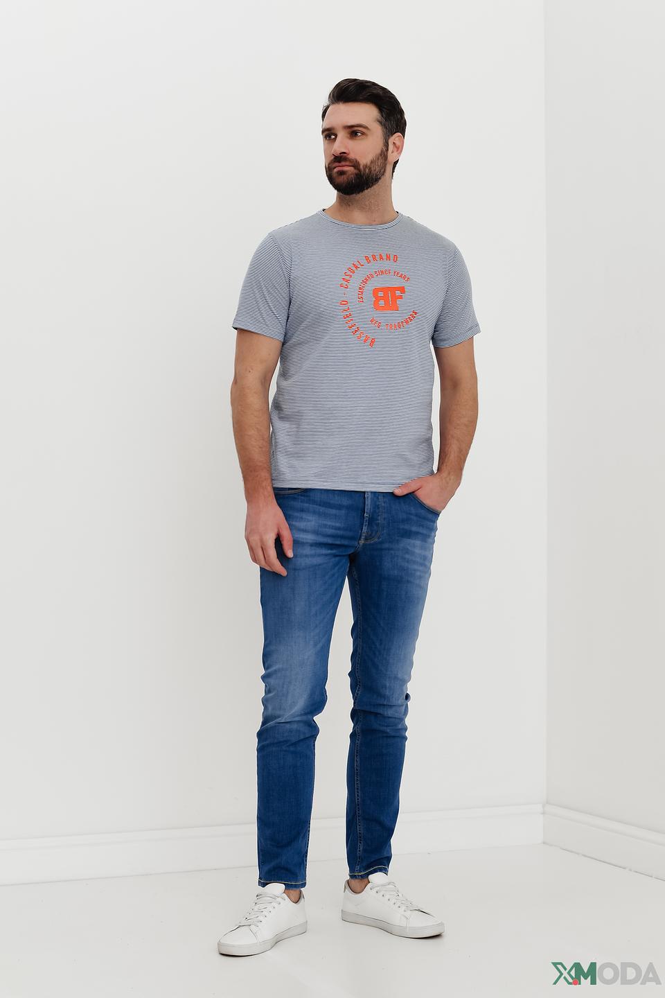 Джинсы Bugatti Slim Fit синие