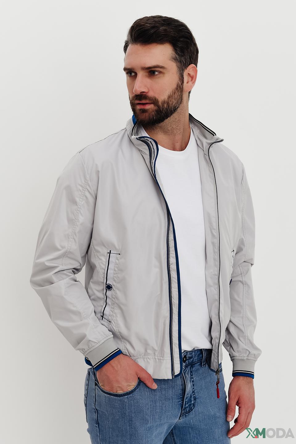 Ветровка Sea Barrier серый с полосками