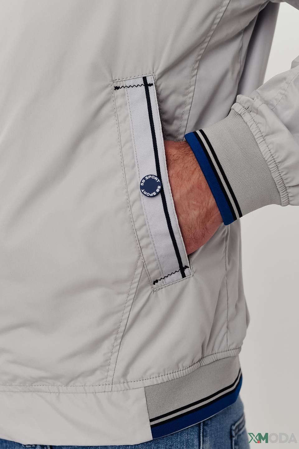 Ветровка Sea Barrier серый с полосками