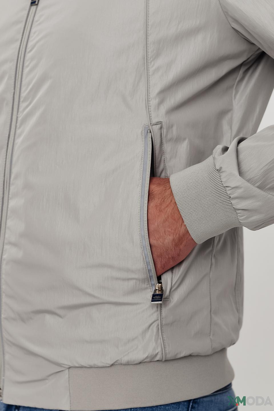 Ветровка Granchio светло-серый