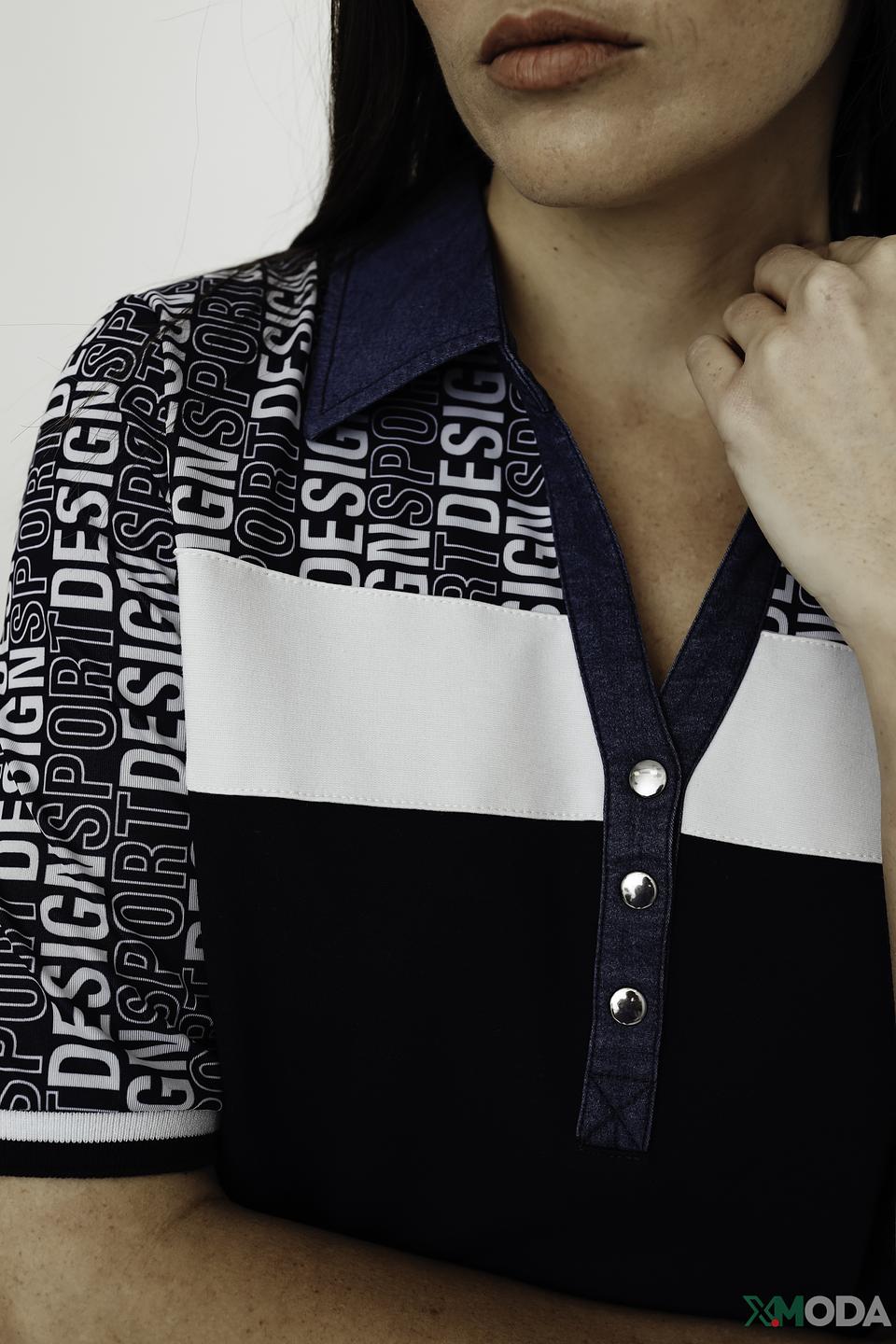 Платье Tuzzi приталенное синее