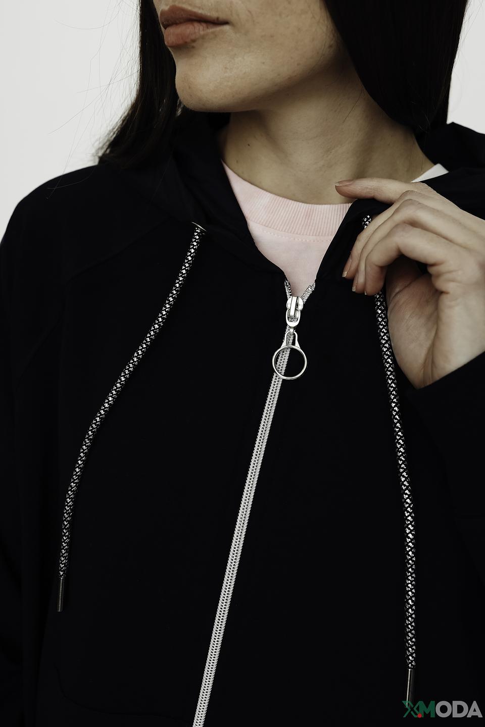 Кардиган Tuzzi с надписью чёрный