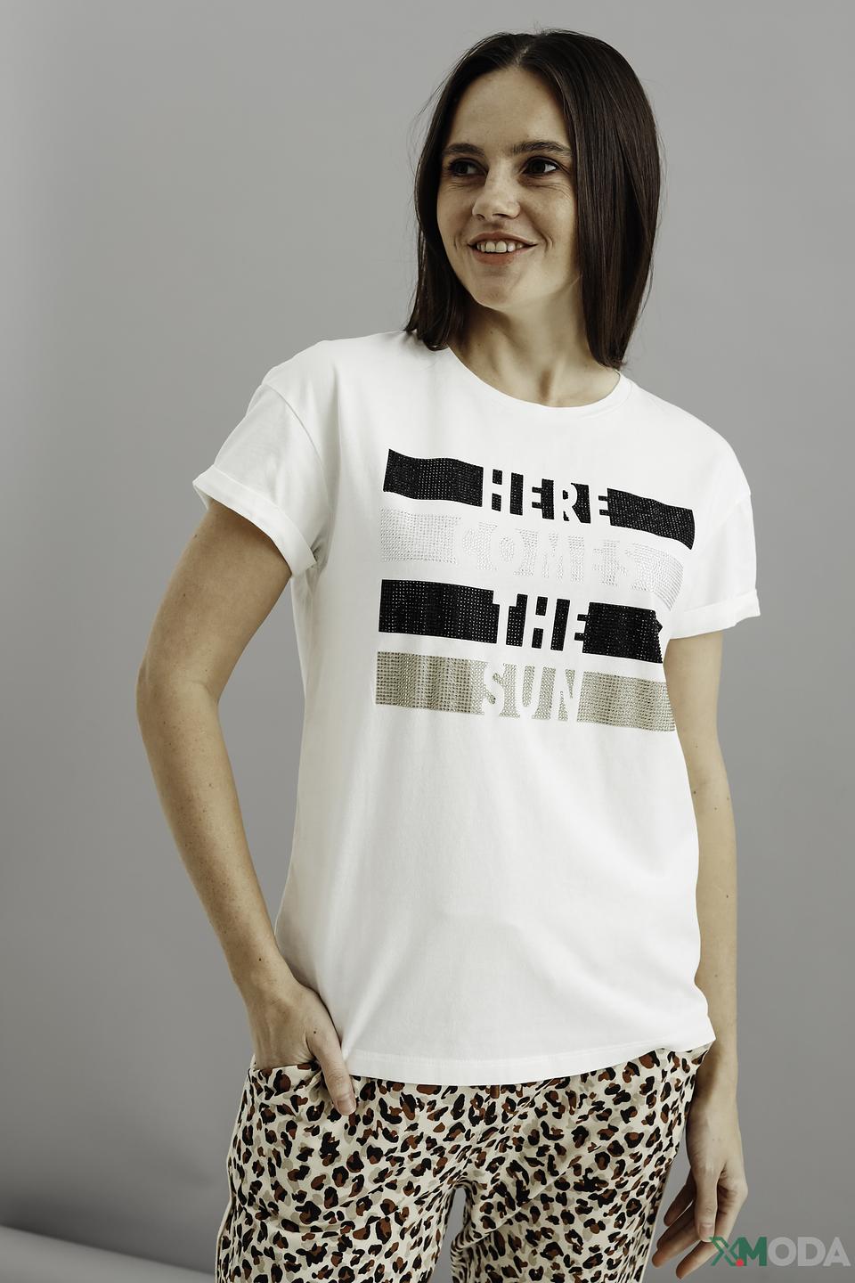 Футболка Marc Aurel с принтом