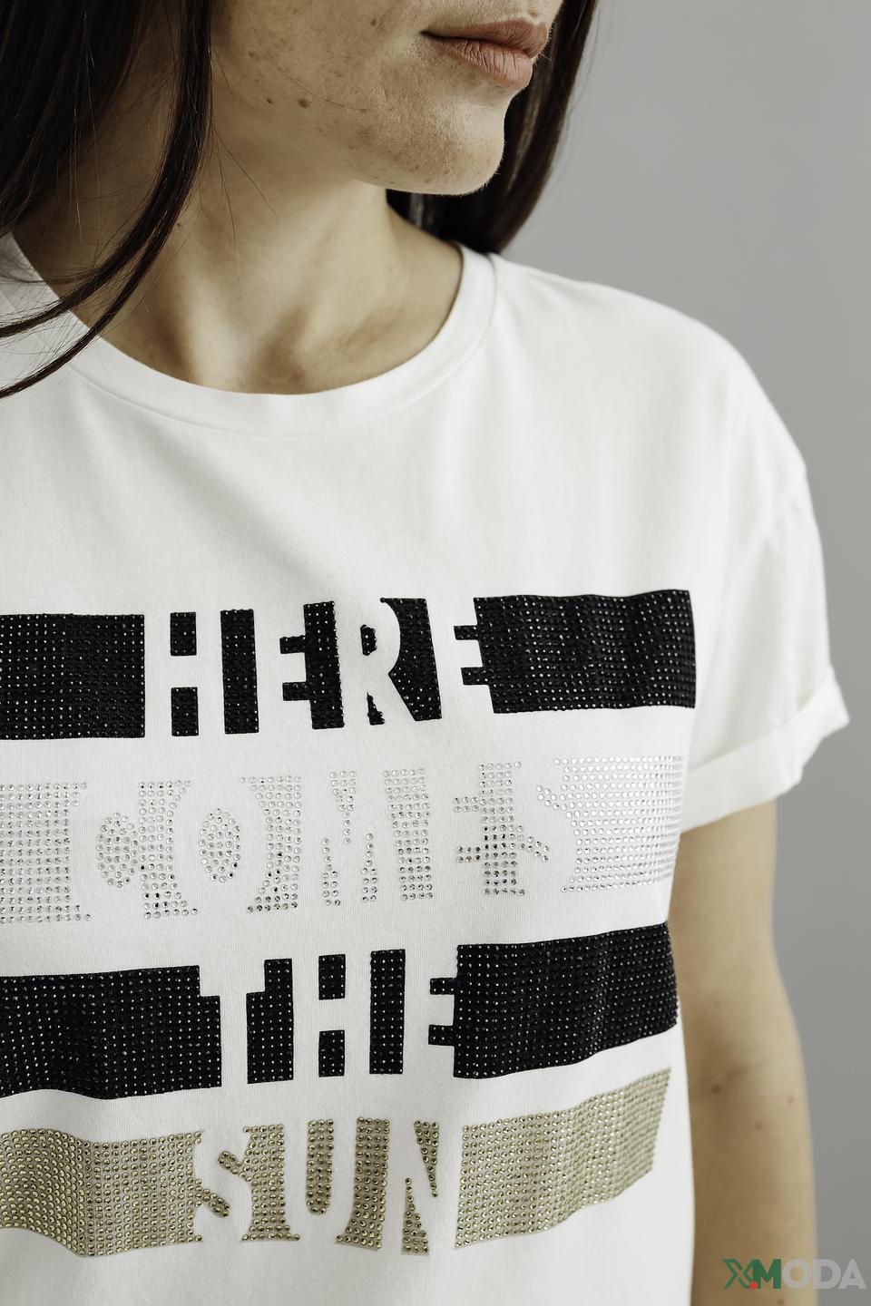 Футболка Marc Aurel с принтом