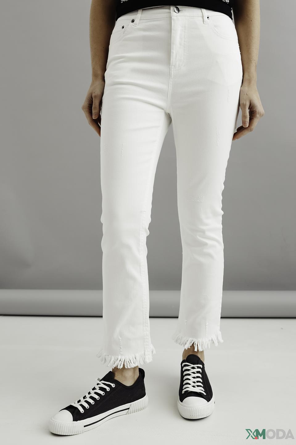 Джинсы Catnoir с необработанным краем