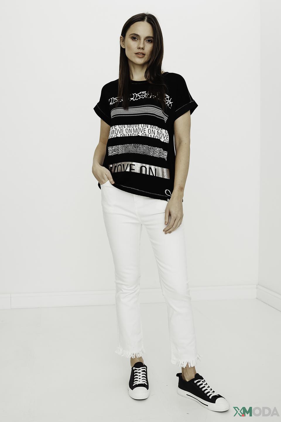 Джинсы Catnoir с необработанным краем