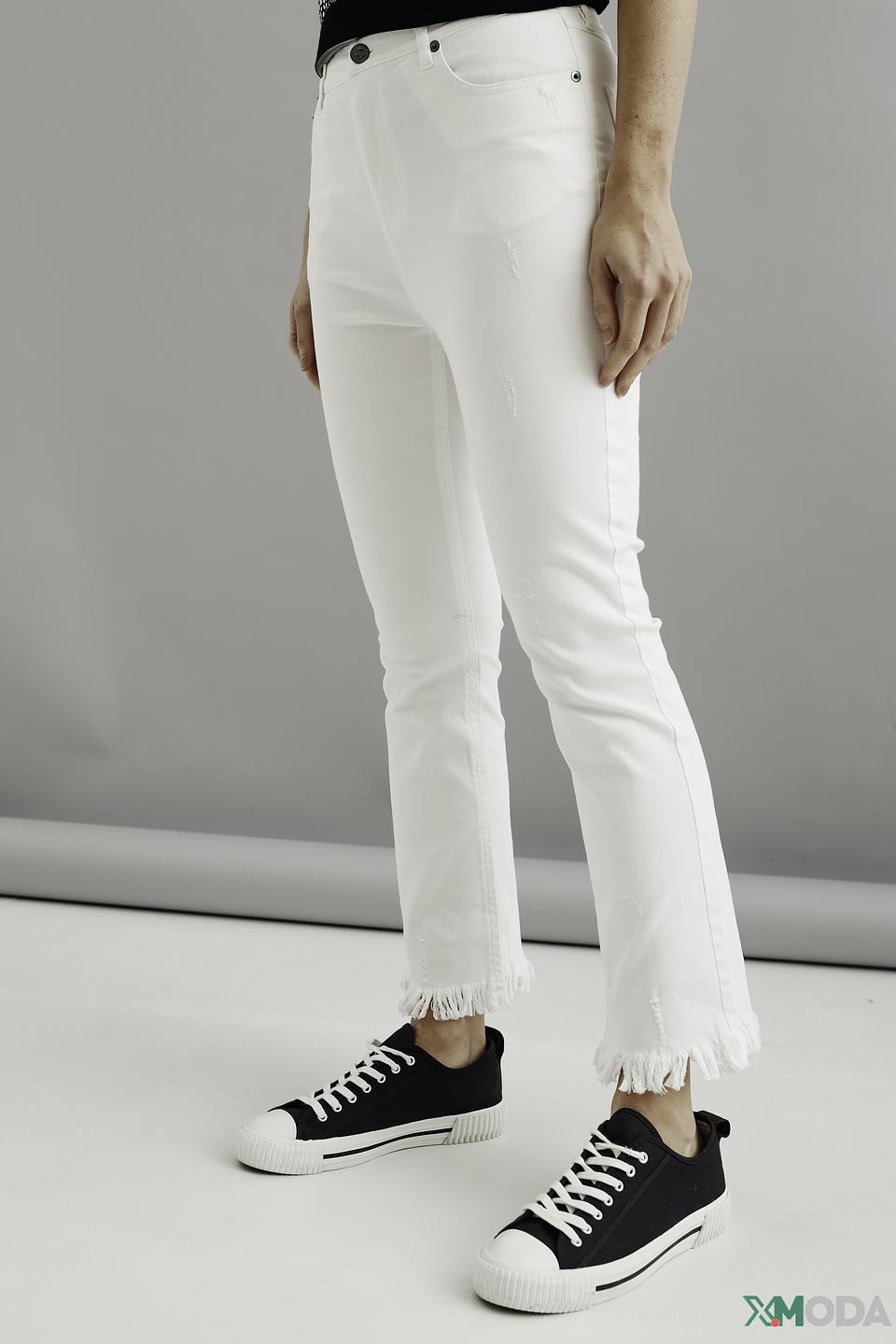 Джинсы Catnoir с необработанным краем