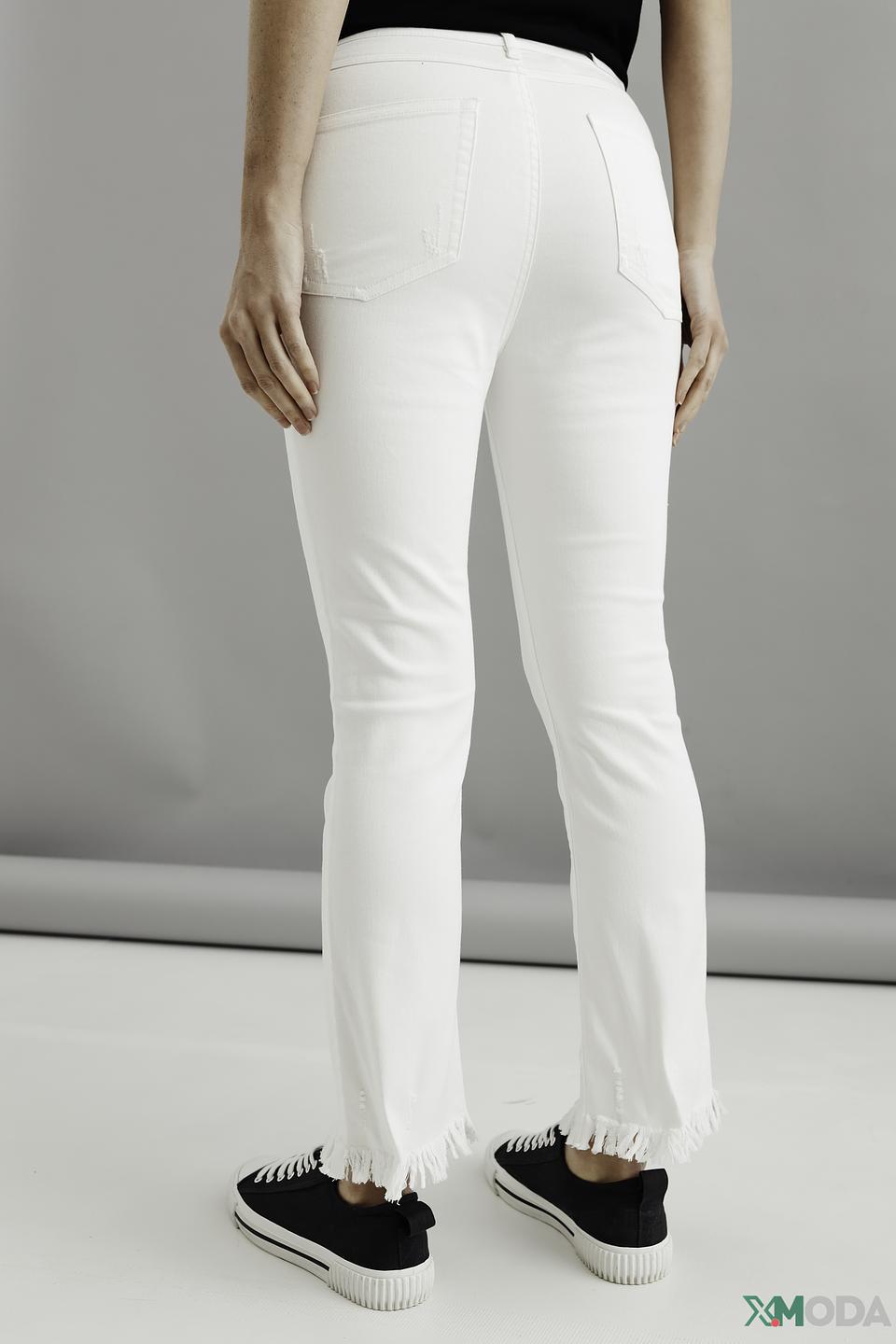 Джинсы Catnoir с необработанным краем