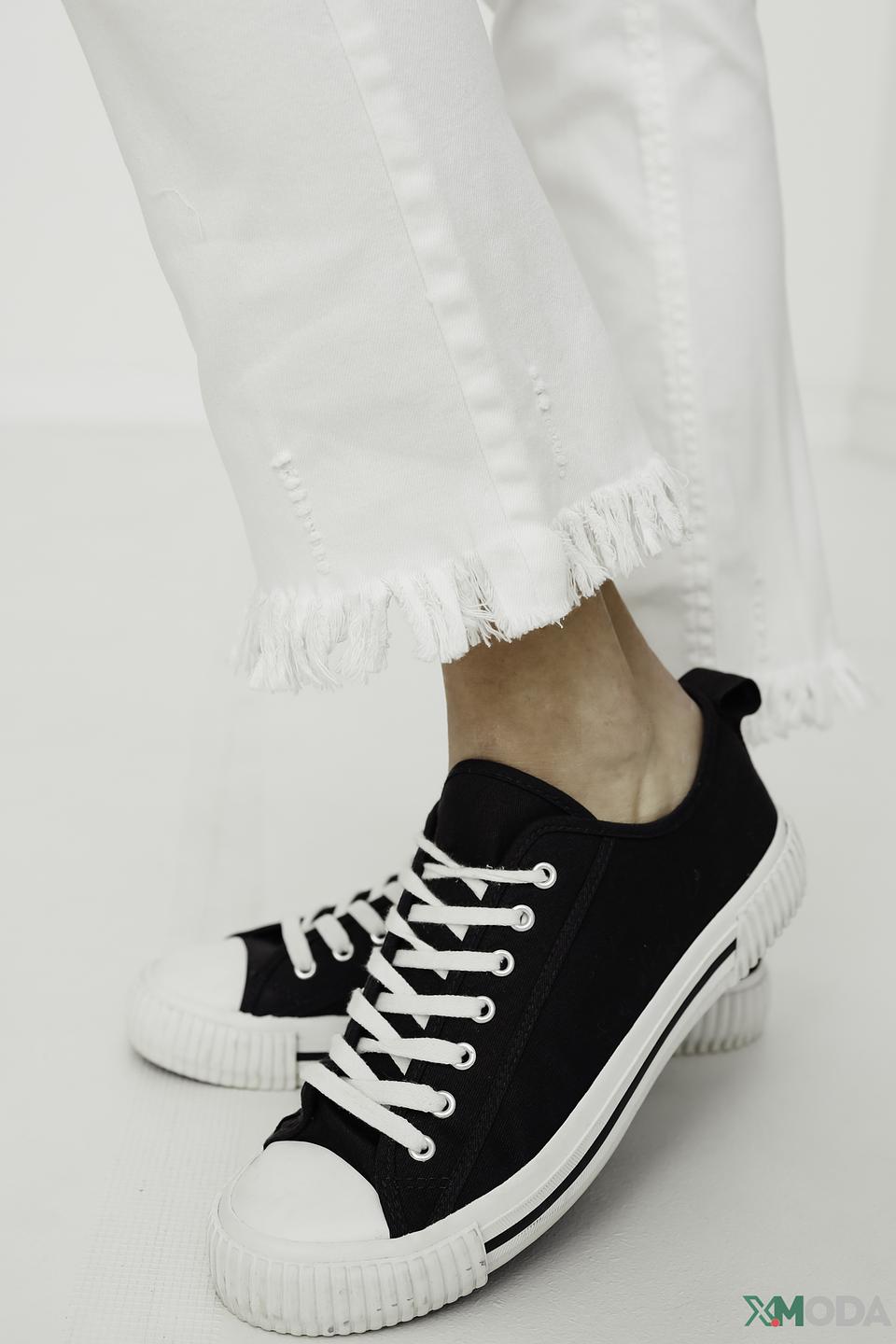 Джинсы Catnoir с необработанным краем