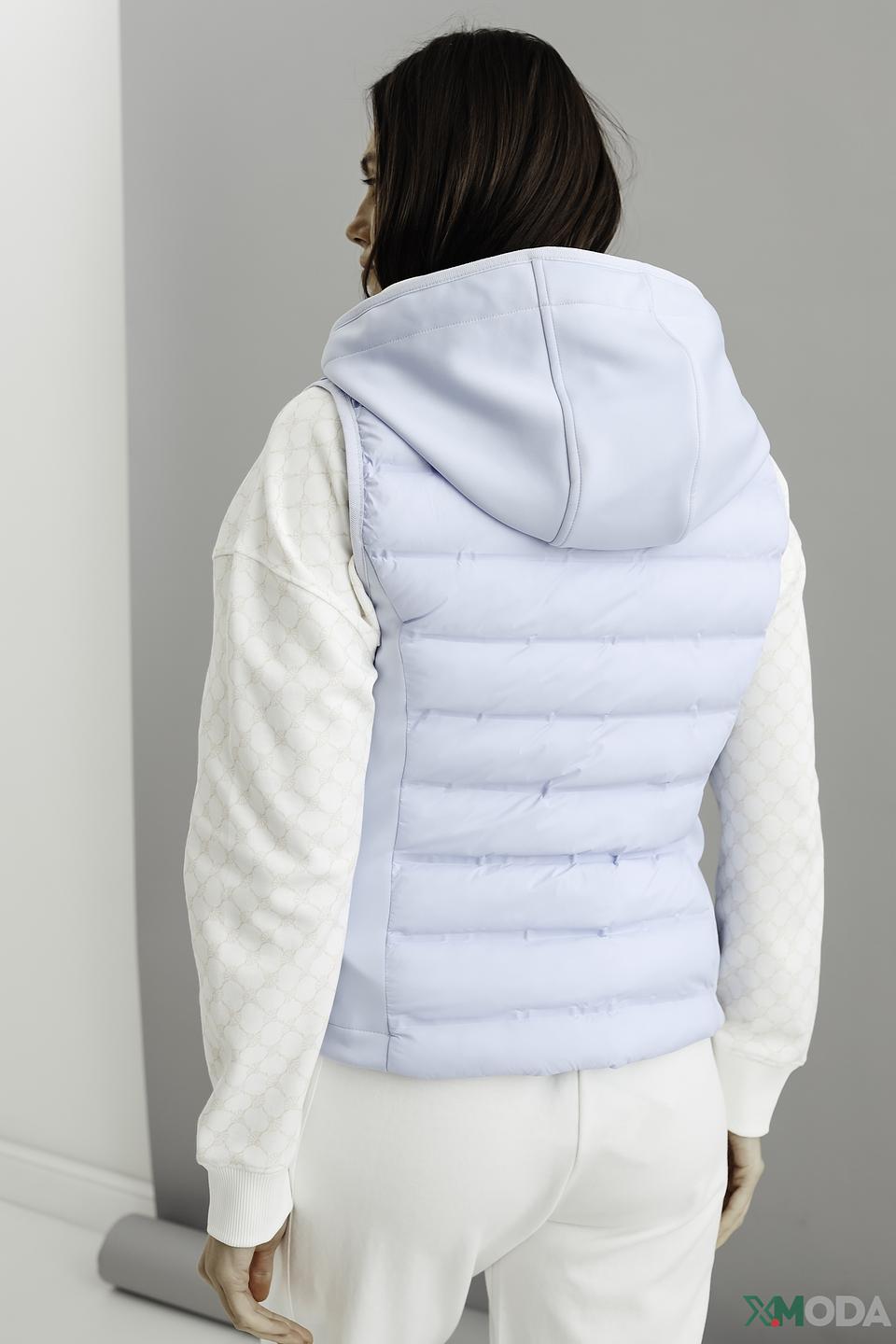 Жилет Marc Aurel стеганый голубой