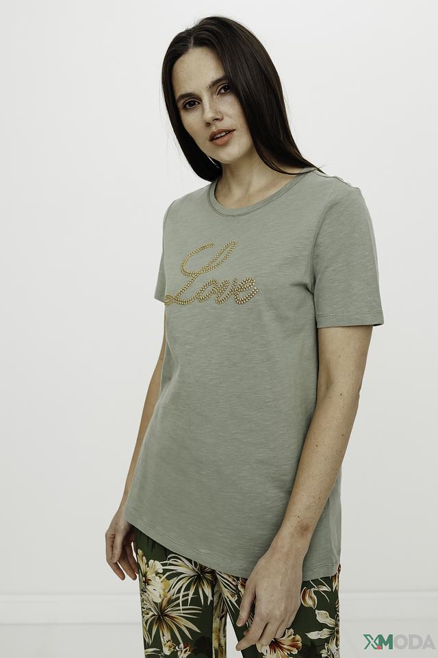 Футболка Olsen с надписью Love