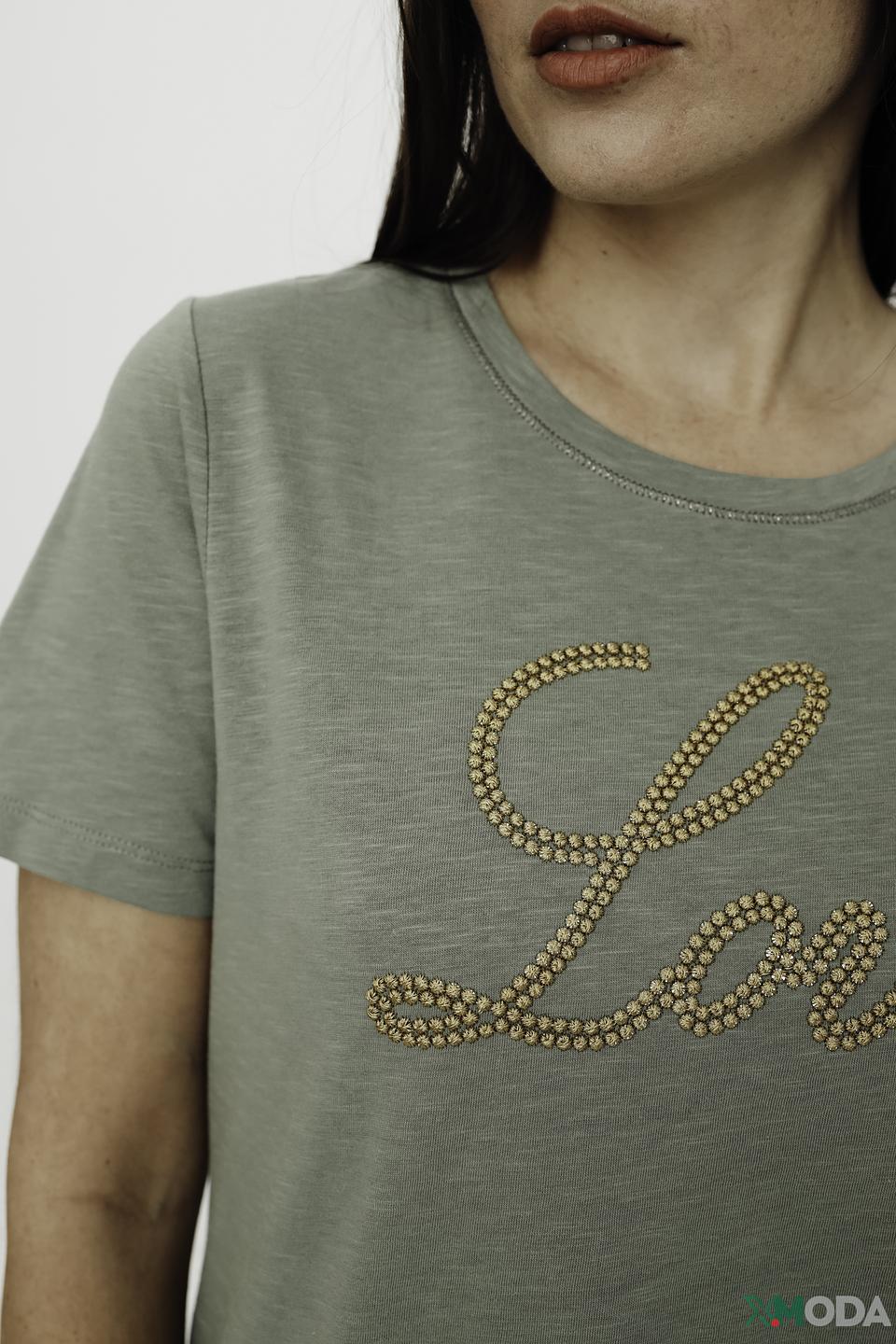 Футболка Olsen с надписью Love