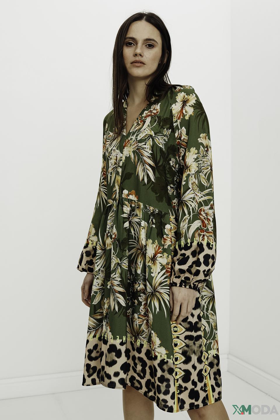 Платье Catnoir с принтом