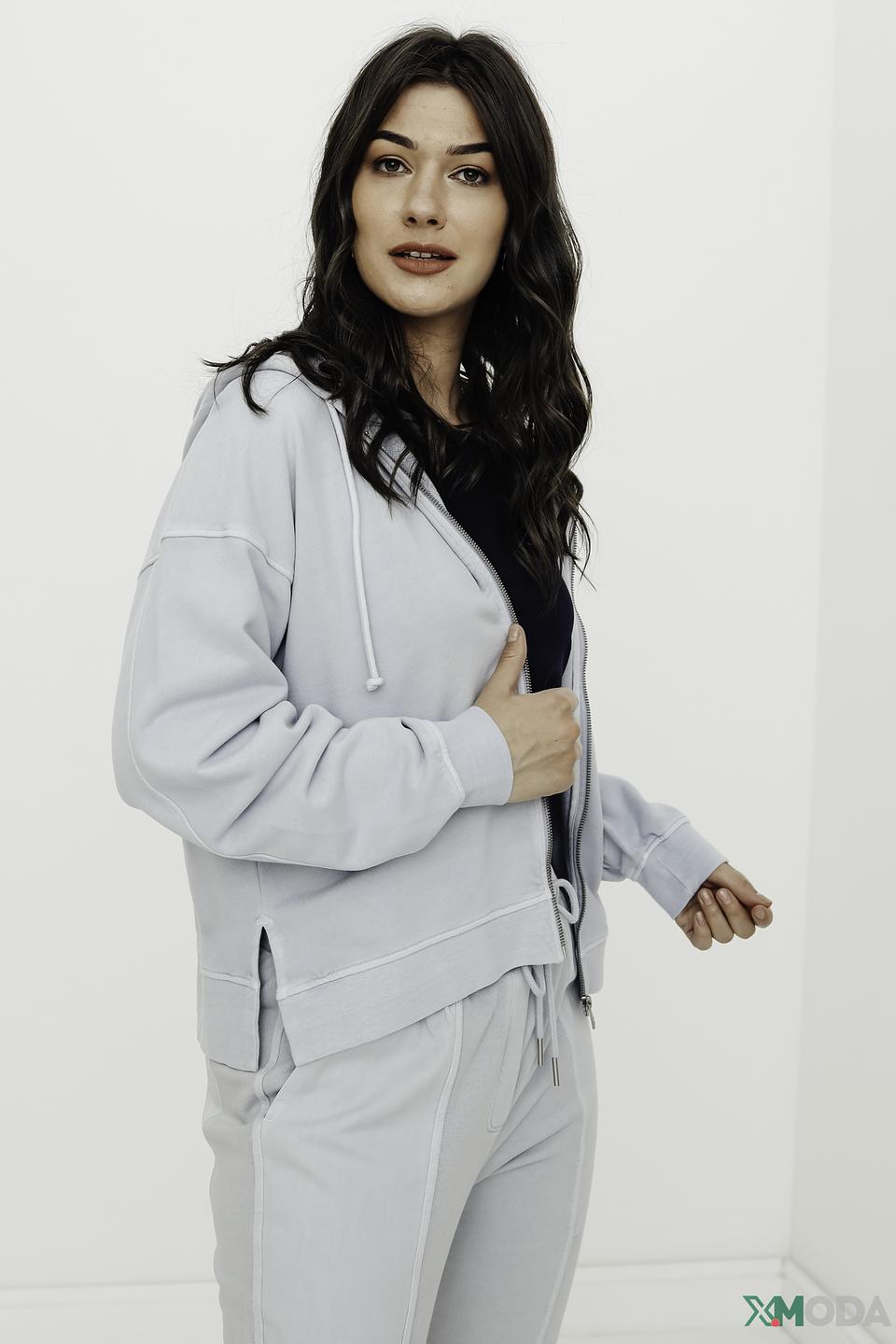 Жакет Marc O Polo голубой на молнии