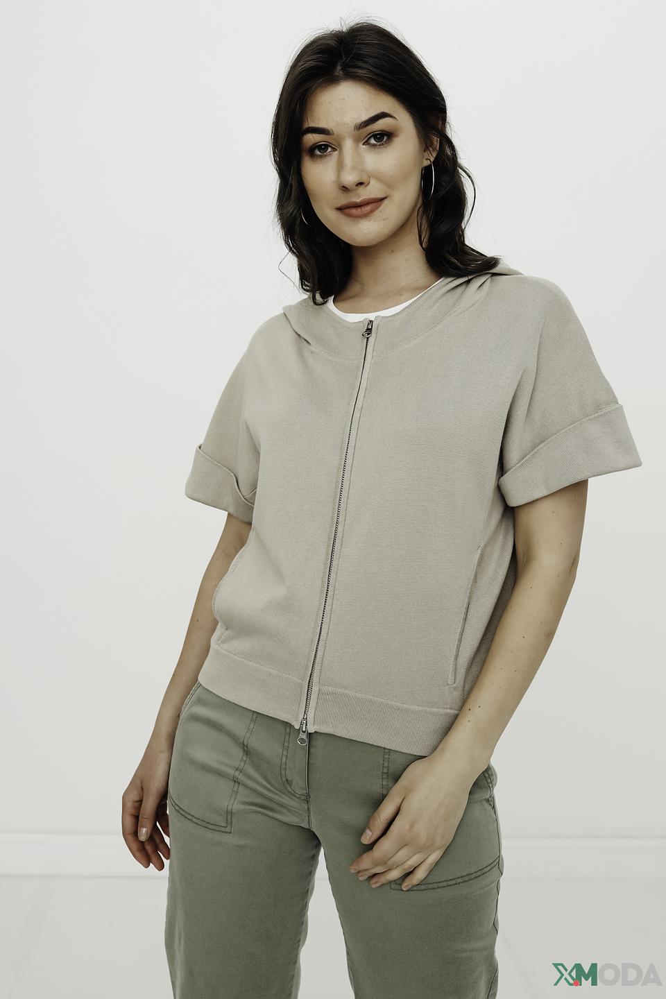 Жакет Catnoir с коротким рукавом бежевый