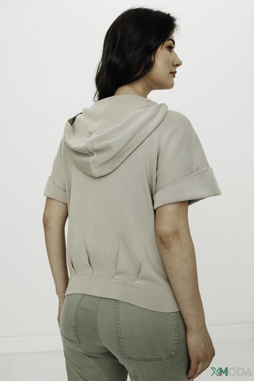 Жакет Catnoir с коротким рукавом бежевый