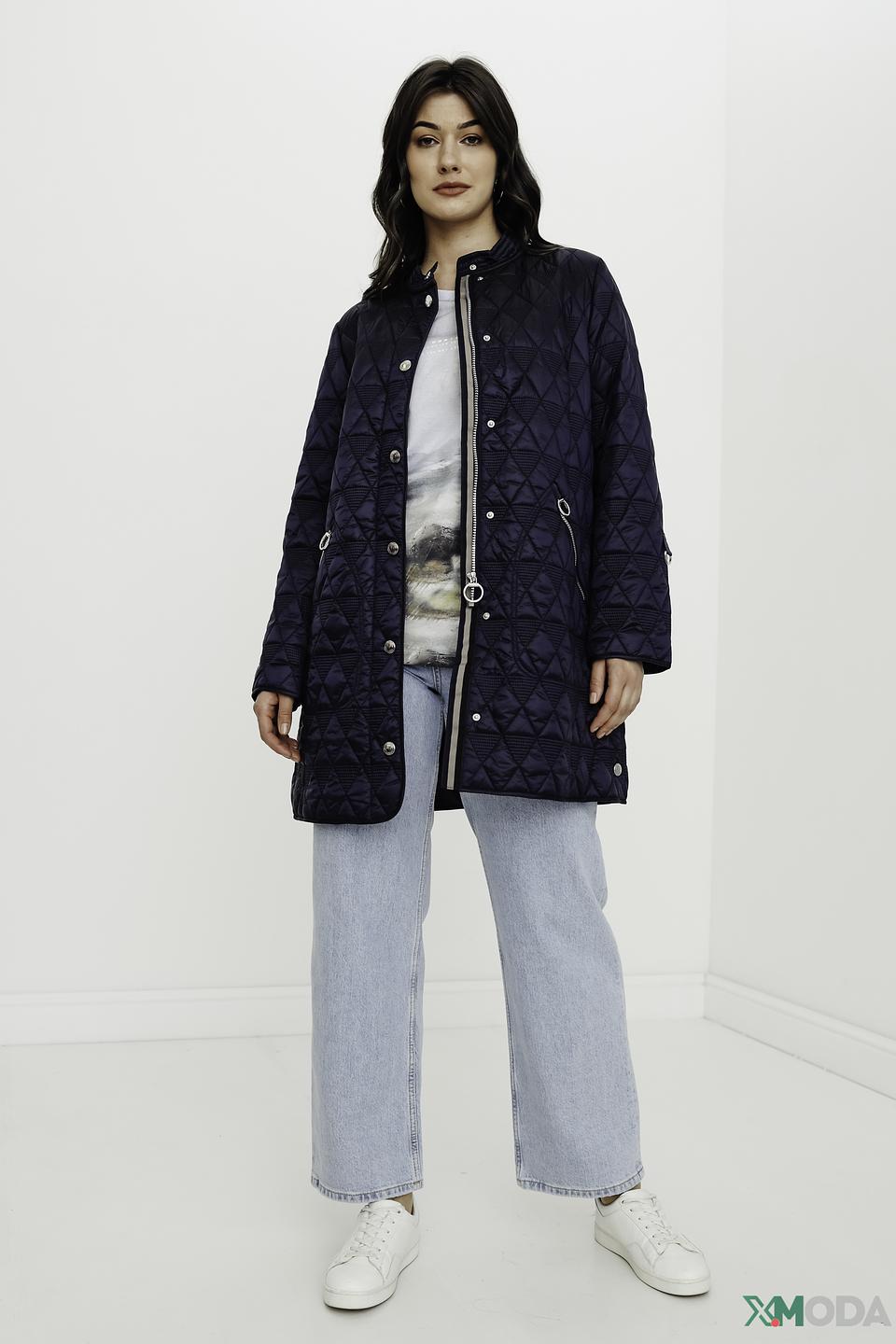 Пальто стеганое Betty Barclay синее