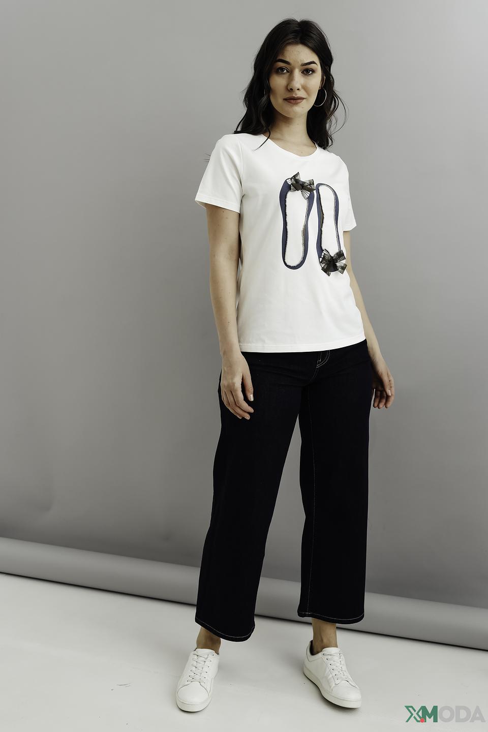 Джинсы Cambio клеш тёмно-синие