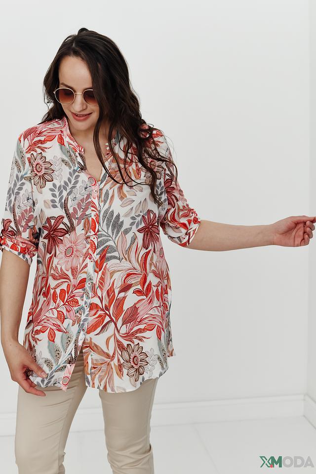Блуза Erfo с цветочным принтом