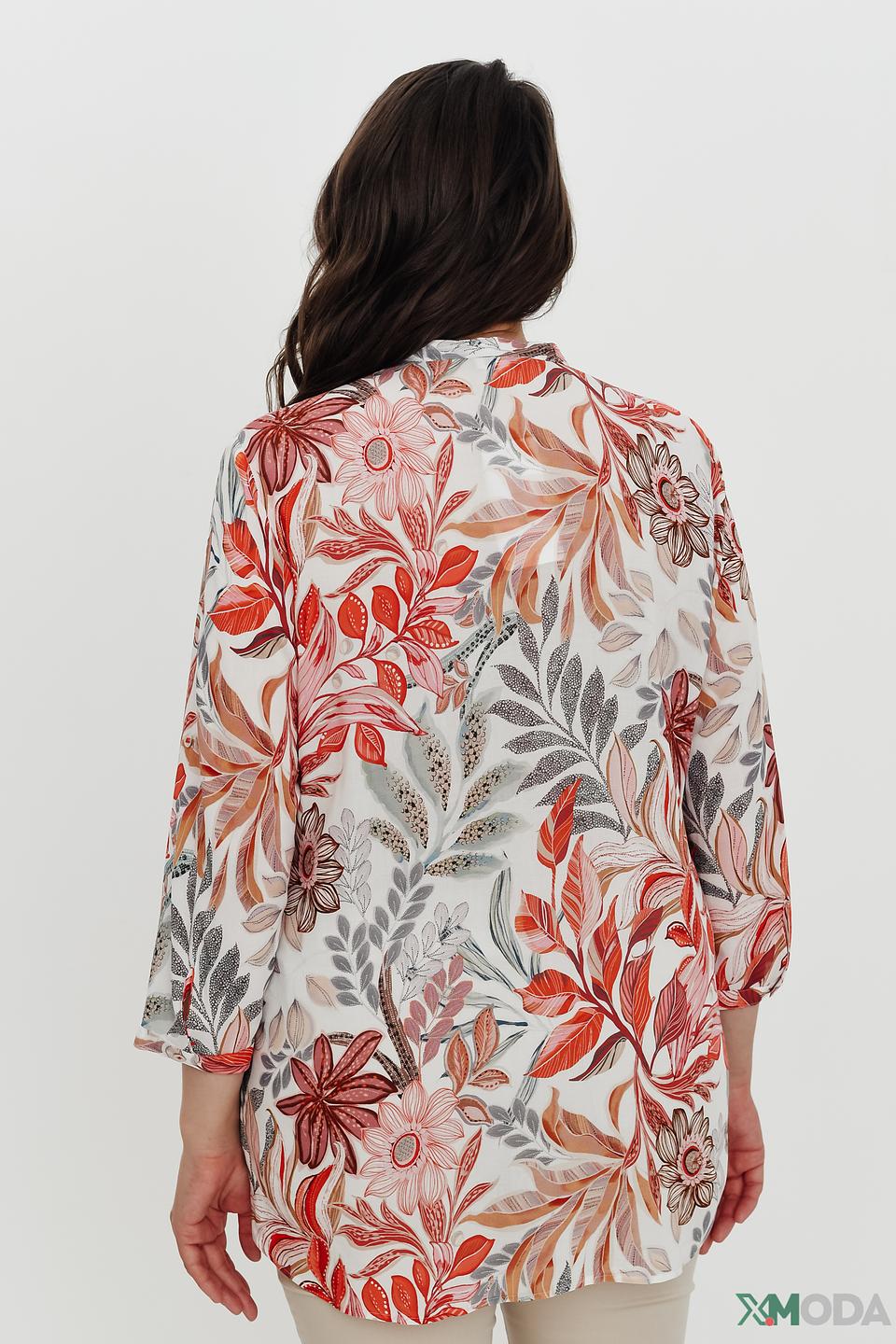 Блуза Erfo с цветочным принтом