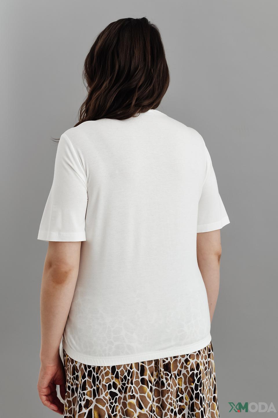 Блуза Frank Walder с завязкой белый