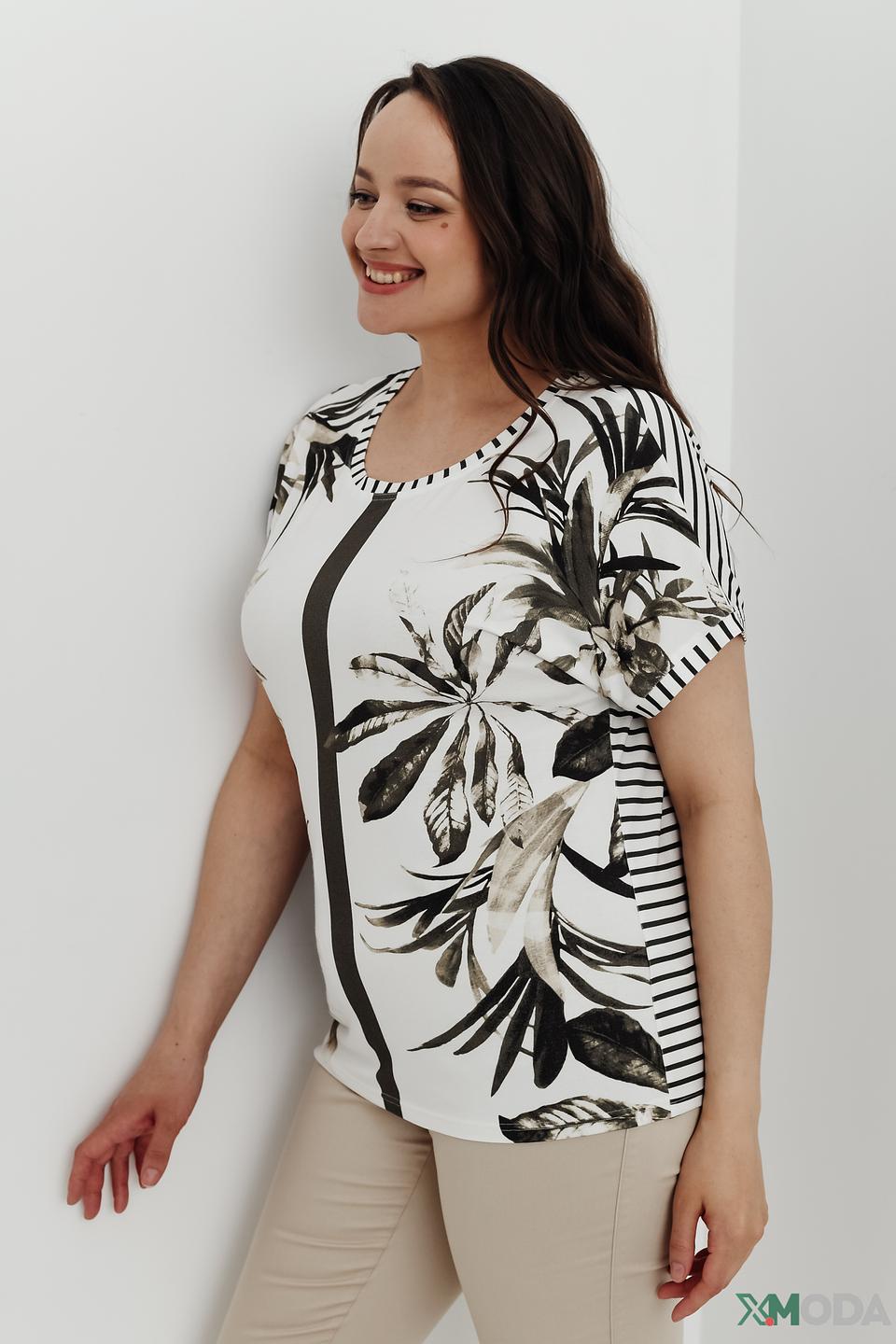 Блуза Frank Walder с принтом