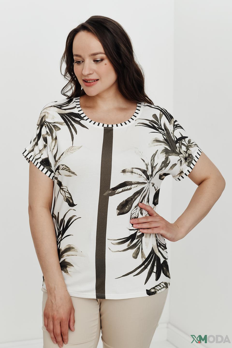 Блуза Frank Walder с принтом