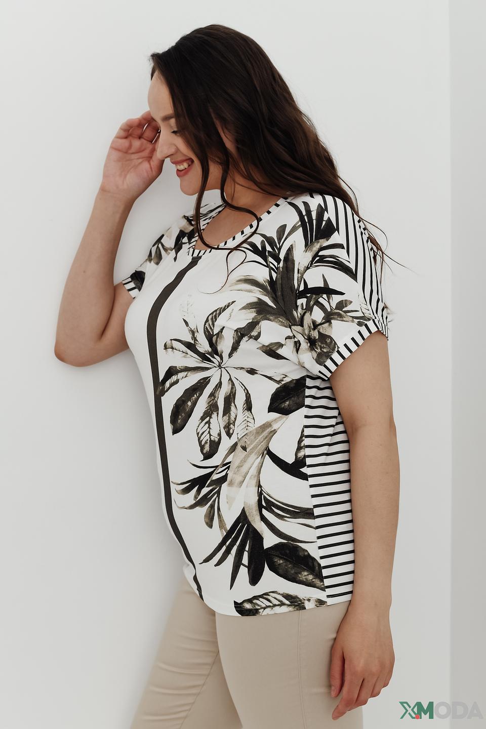 Блуза Frank Walder с принтом