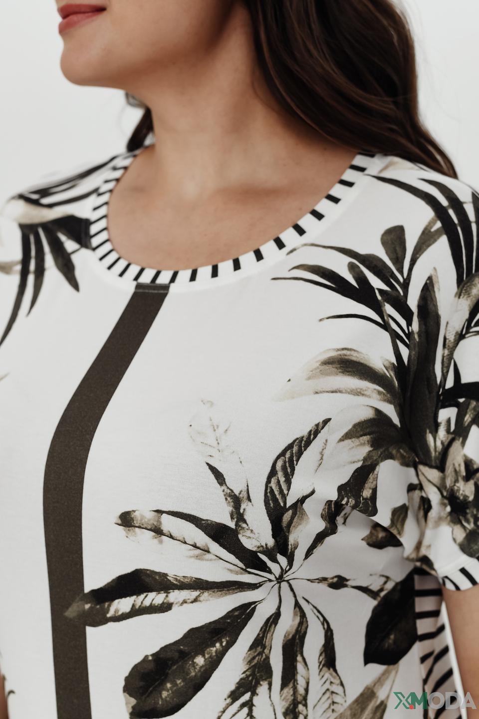 Блуза Frank Walder с принтом