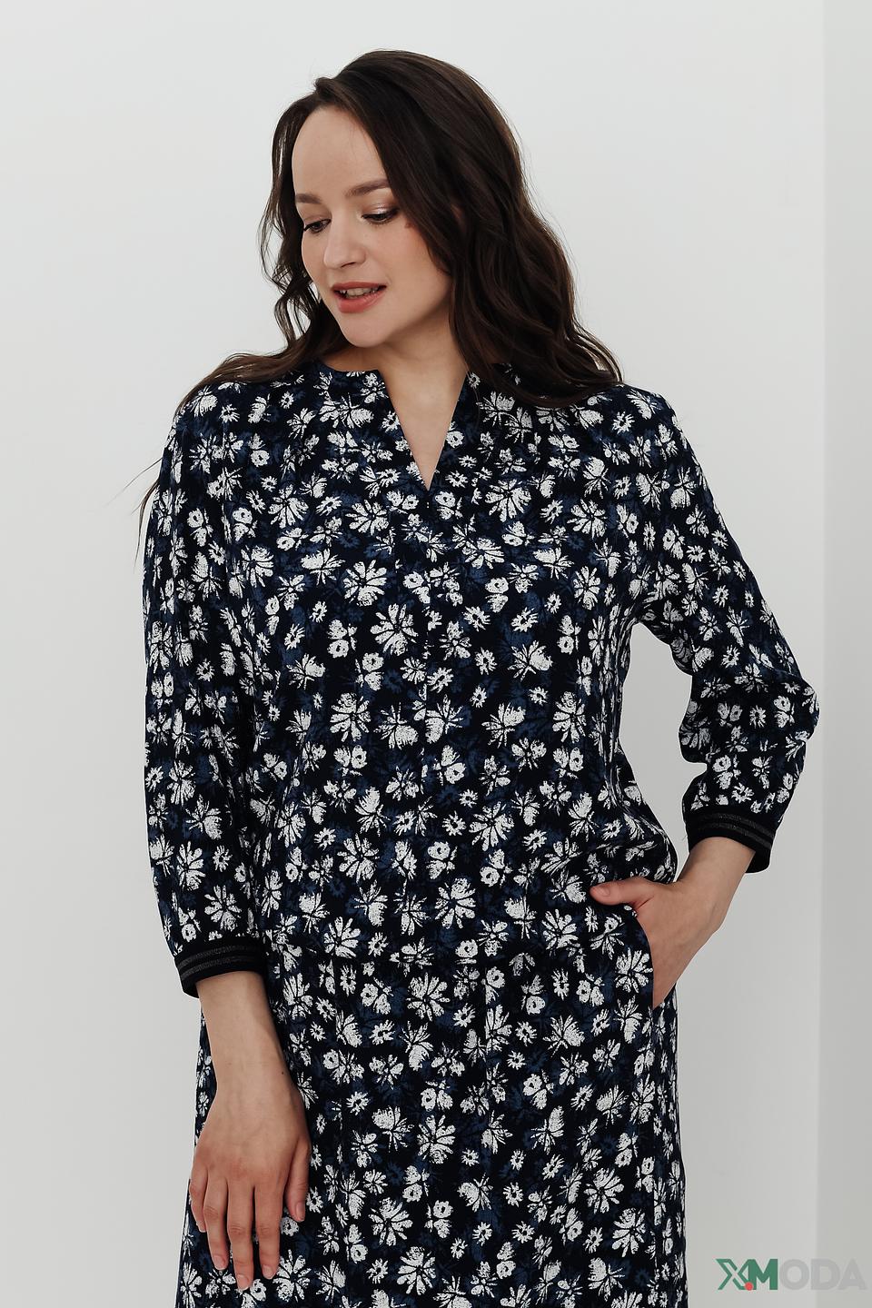 Блуза Thomas Rabe с цветочным принтом