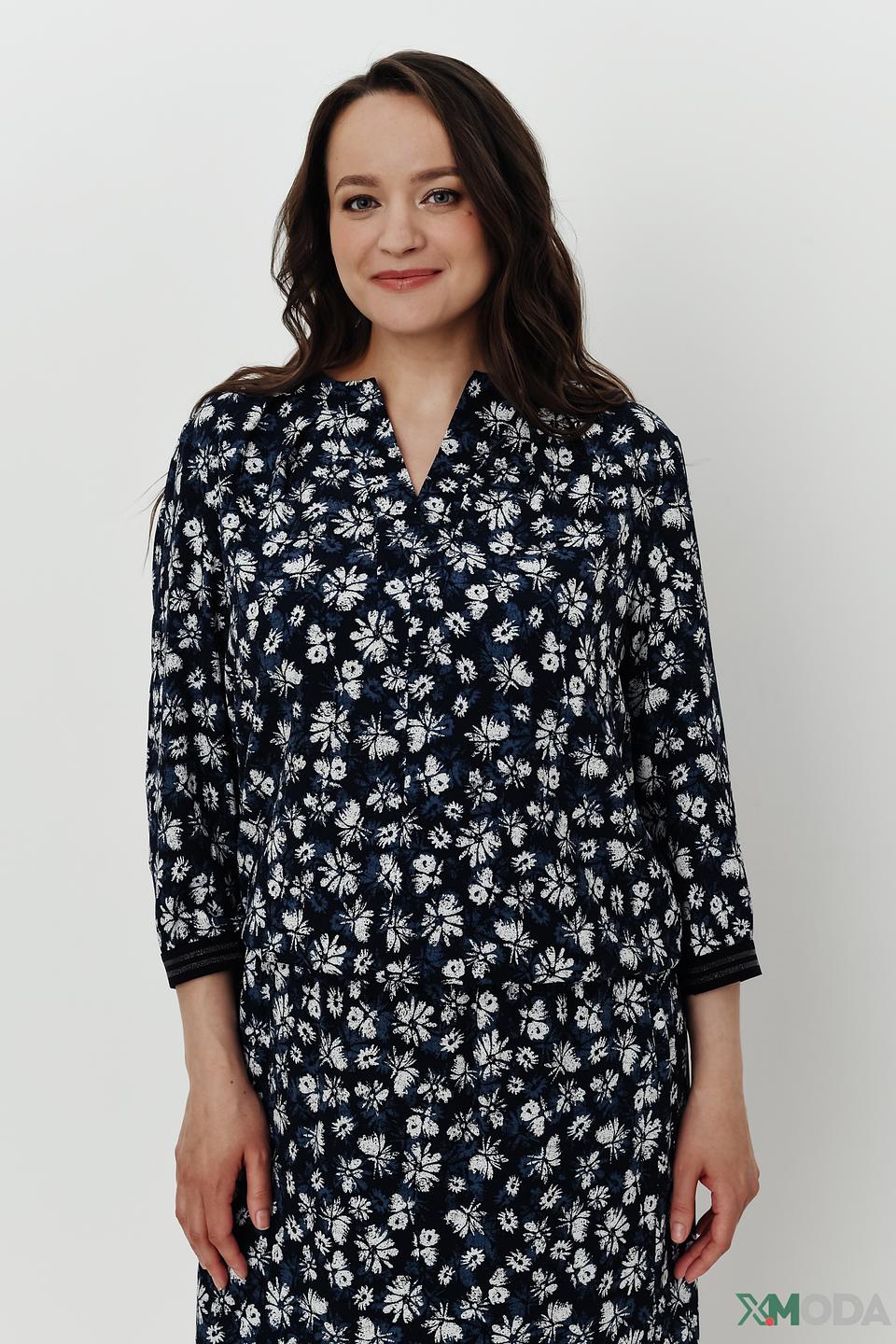 Блуза Thomas Rabe с цветочным принтом