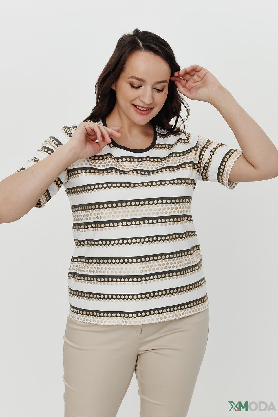 Блуза Frank Walder в полоску